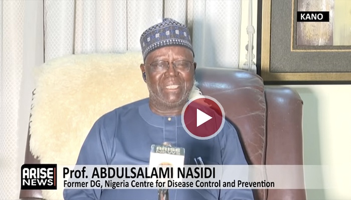 Professor Abdulsalami Nasidi, former DG of NCDC