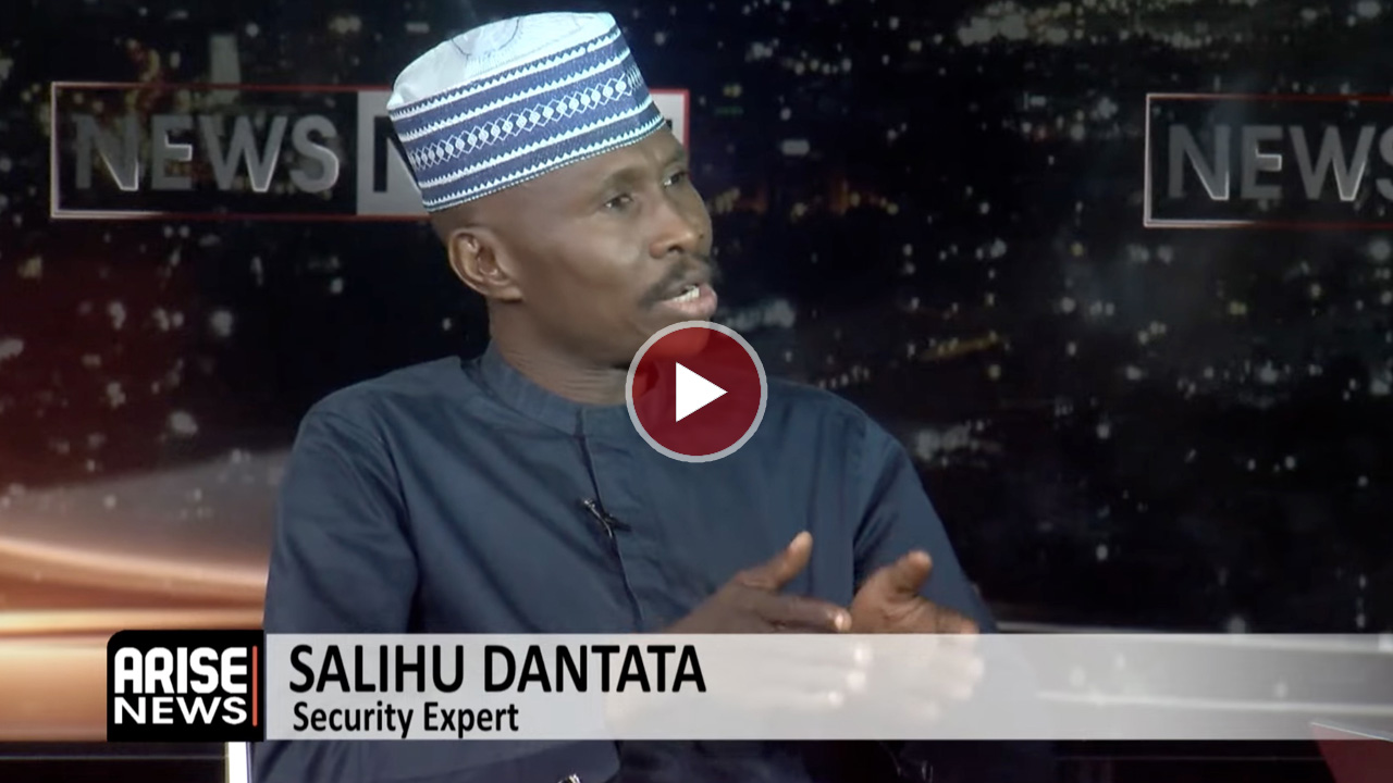 Security expert Salihu Dantata discussing security challenges in Nigeria.
