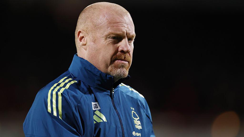 Sean Dyche during his time as Nottingham Forest manager