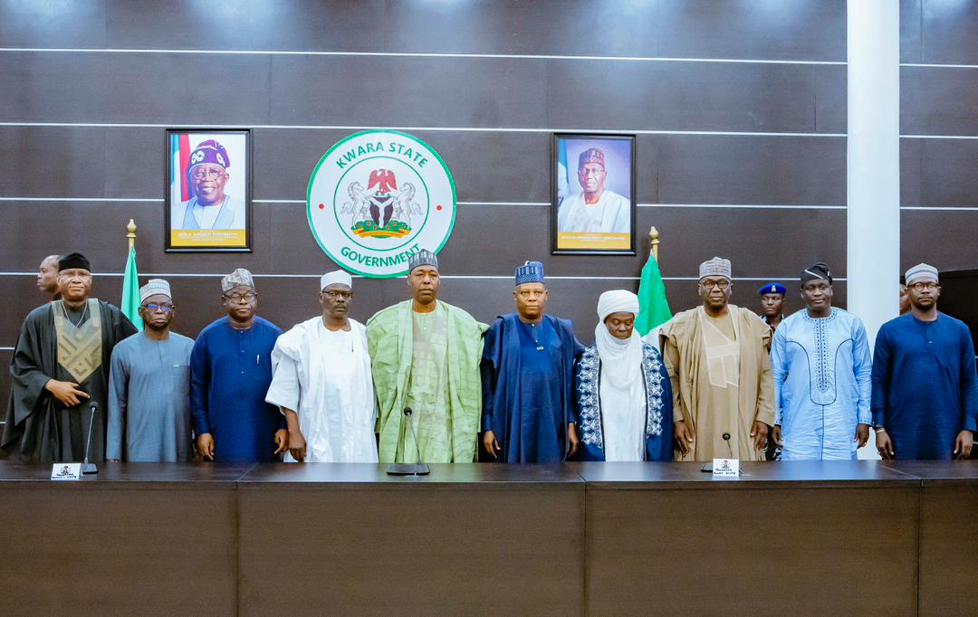 Vice President Kashim Shettima leading a delegation.