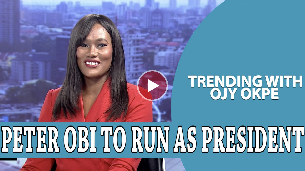 Presidential Adviser Bayo Onanuga speaks at a press briefing