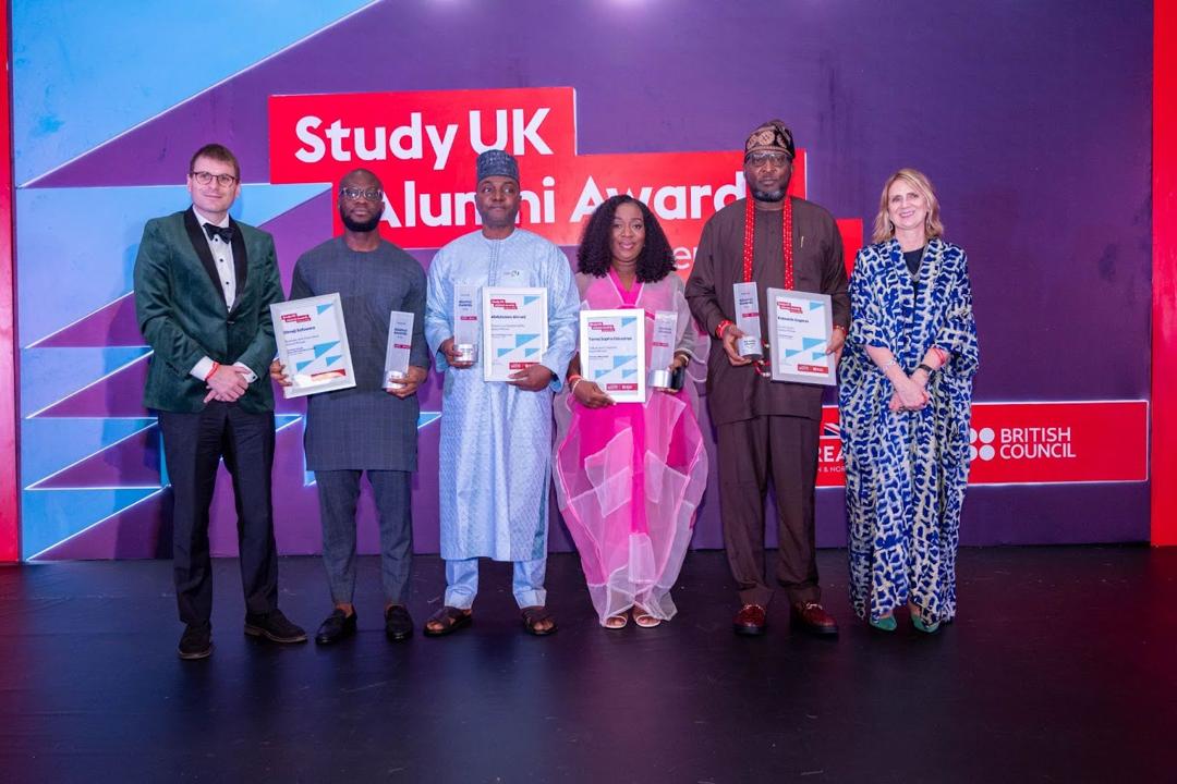 Event attendees gathered at the 2026 Study UK alumni awards ceremony in Lagos