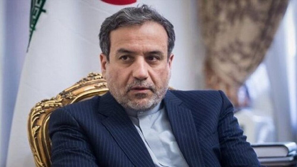 Iran's Foreign Minister Abbas Araqchi discussing nuclear policy