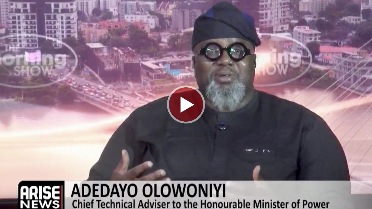 Adedayo Olowoniyi, Chief Technical Adviser to the Minister of Power