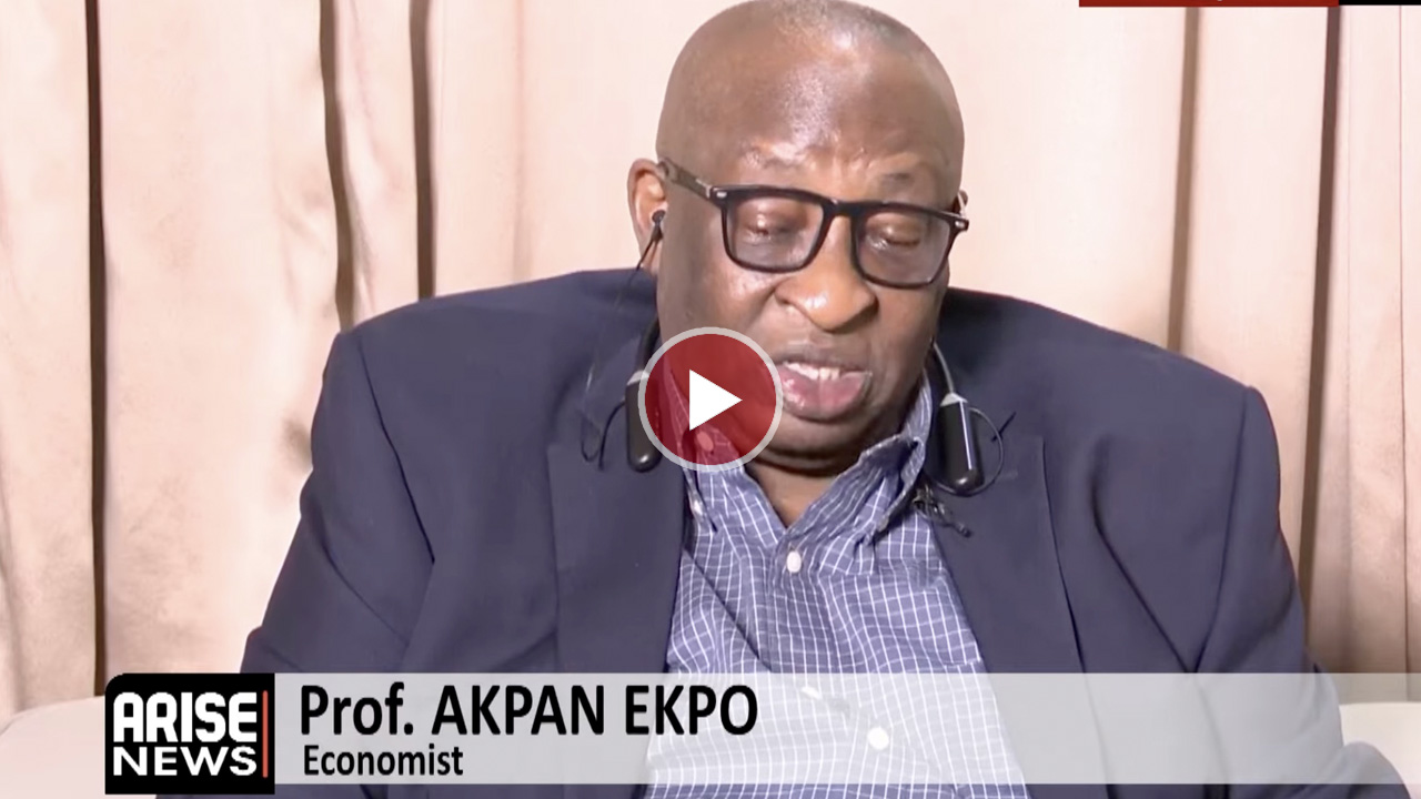 Akpan Ekpo speaking about the Nigeria-UK ports agreement