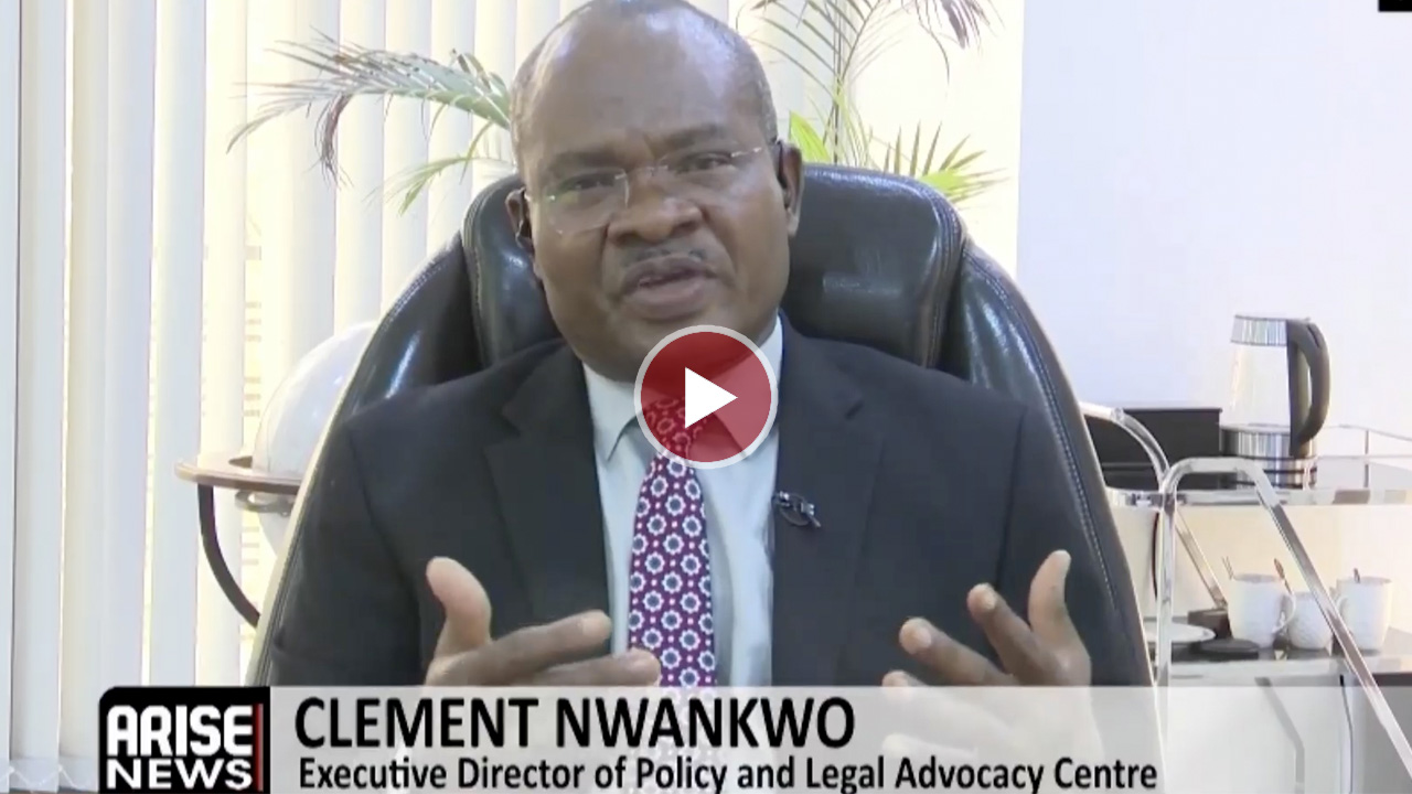 Clement Nwankwo speaking during an interview.