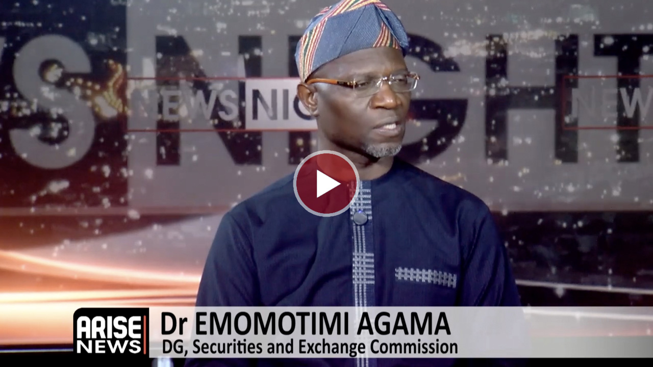 Dr. Emomotimi Agama, Director-General of SEC