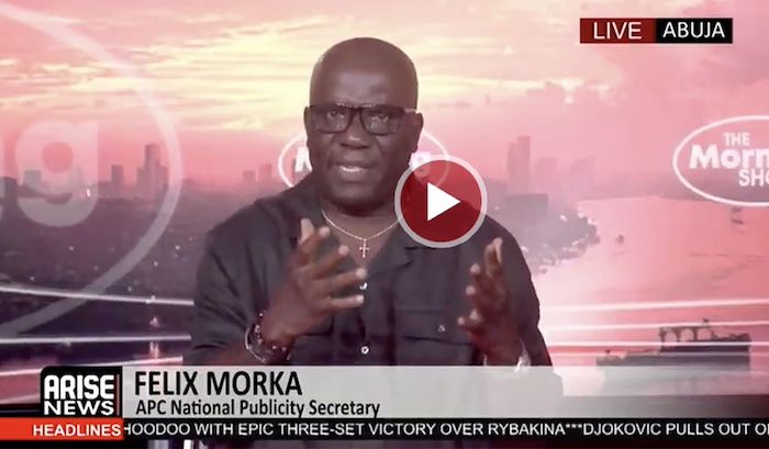 Felix Morka, spokesperson for the APC, during an interview.