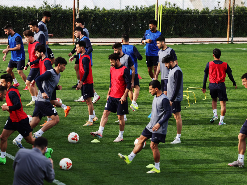 Iranian national football team training in Belek, Turkey