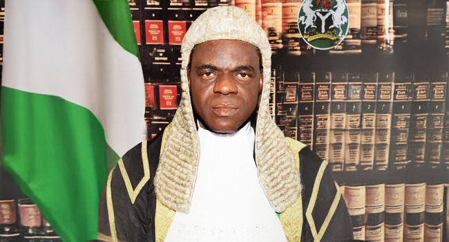 Justice John Tsoho, Chief Judge of the Federal High Court