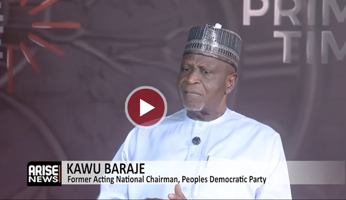 Kawu Baraje, Former Acting National Chairman of the PDP
