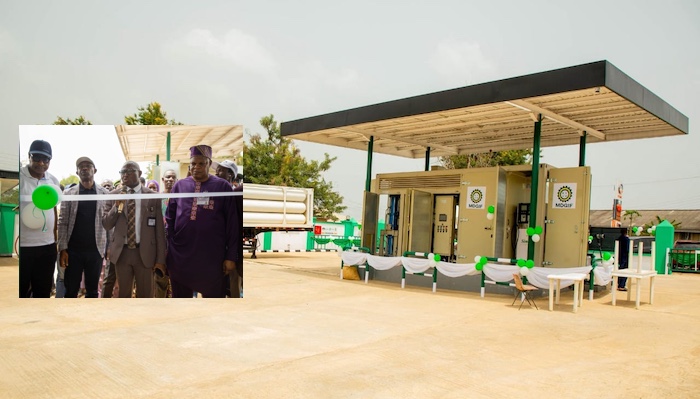 MDGIF Commissions CNG Station At OAU