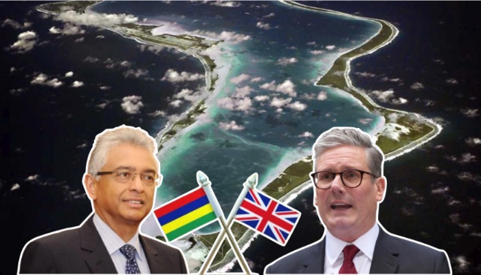 A view of the Chagos Islands, which are under dispute between Mauritius and the UK.