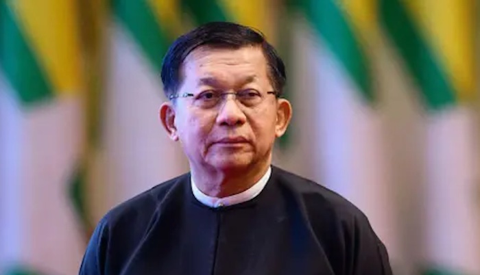 Min Aung Hlaing, military chief of Myanmar, recently nominated for the presidency.