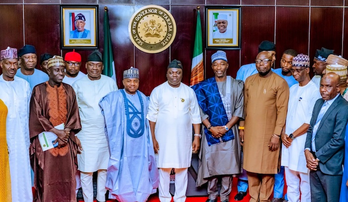 NSITF and Taraba State Government officials meeting to forge an alliance for employee compensation compliance.