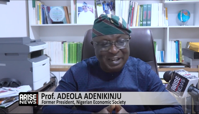 Professor Adeola Adenikinju providing insights on Nigeria's economic challenges