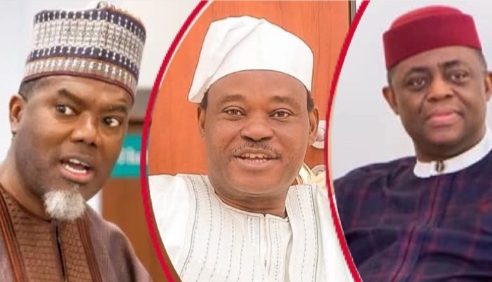 Photo of Reno Omokri, Jimoh Ibrahim, and Fani-Kayode