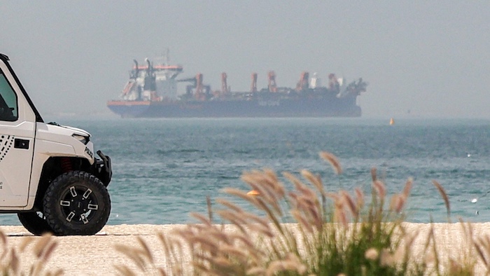 Sri Lankan military rescuers responding to an emergency at sea