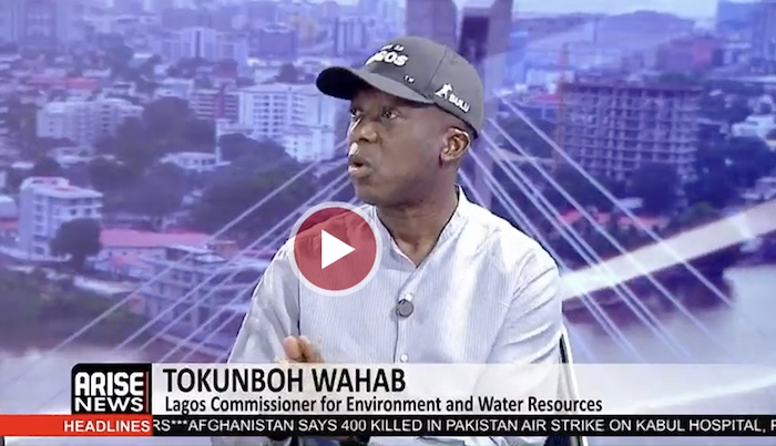 Tokunbo Wahab discussing Lagos's AI flood monitoring initiative