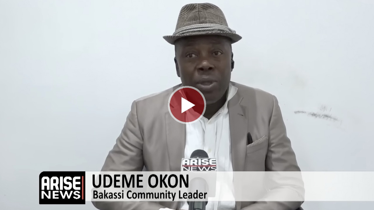 Udeme Okon discussing Bakassi communities' littoral status