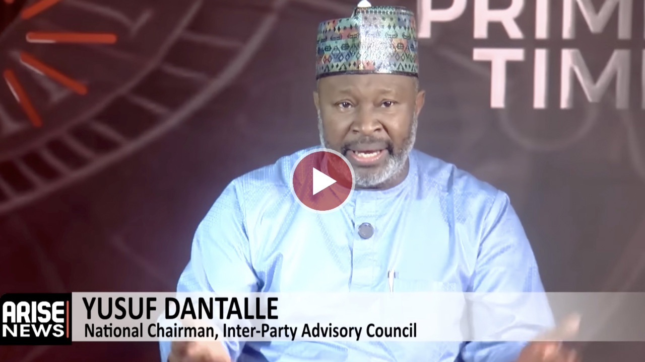 Yusuf Dantalle, National Chairman of IPAC, speaking about electoral provisions