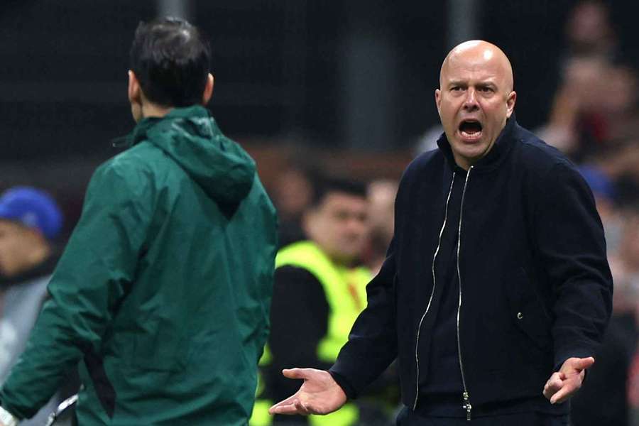 Liverpool team in action during a football match.