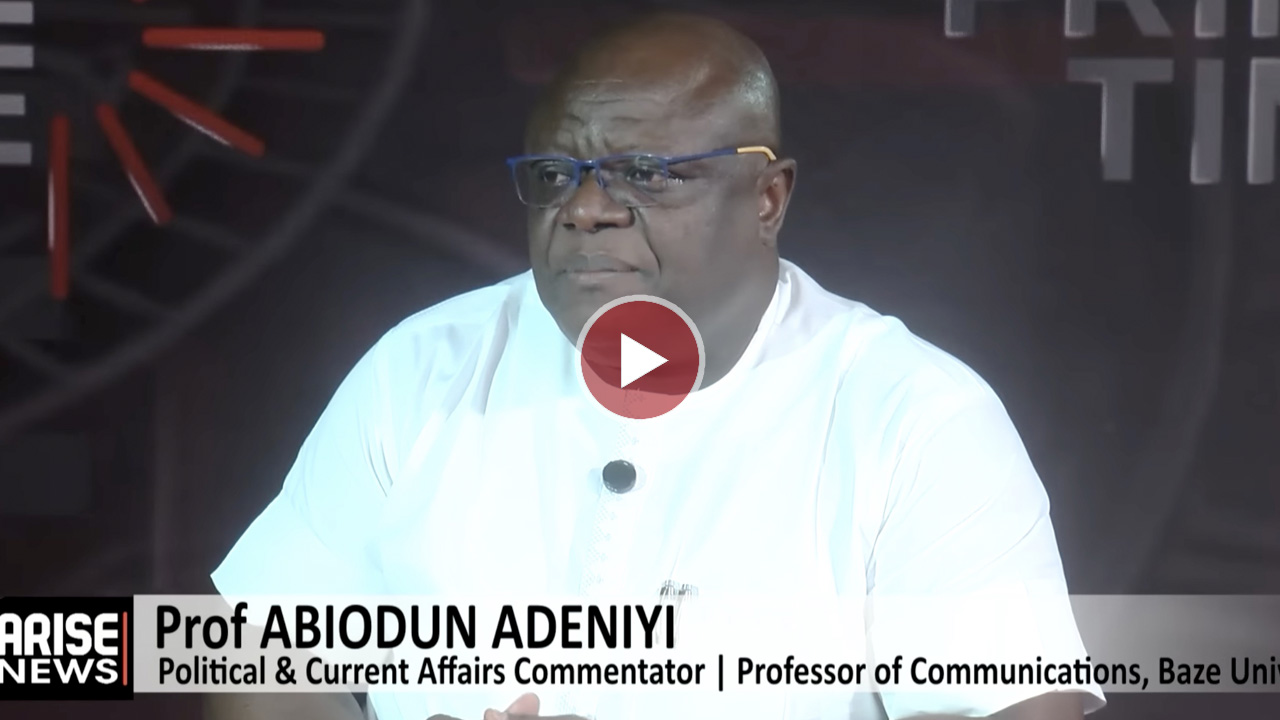 Professor Abiodun Adeniyi speaking during an interview