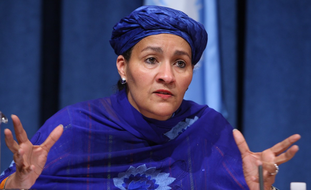 UN Deputy Secretary-General Amina Mohammed
