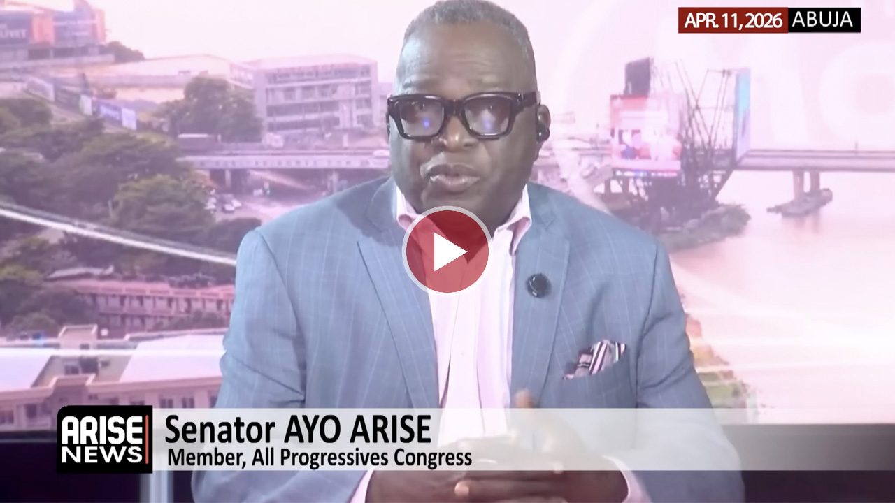 Senator Ayo Arise in an interview with Arise News.