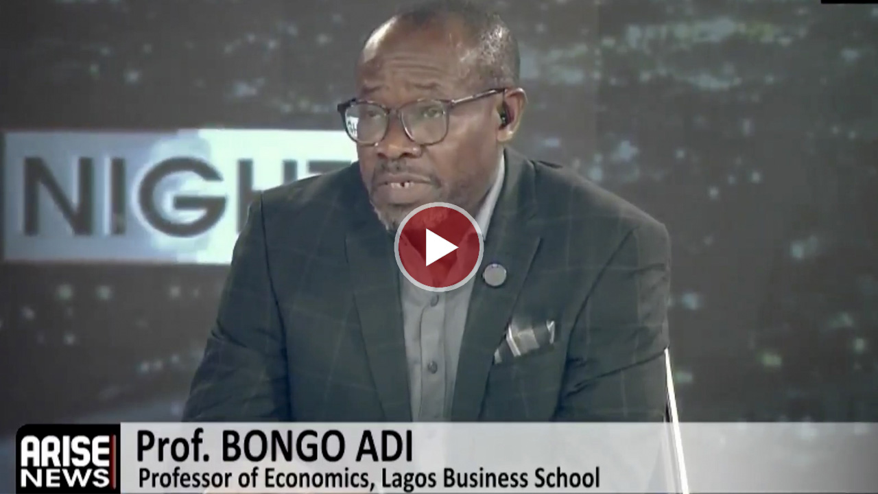 Professor Bongo Adi speaking during an interview.