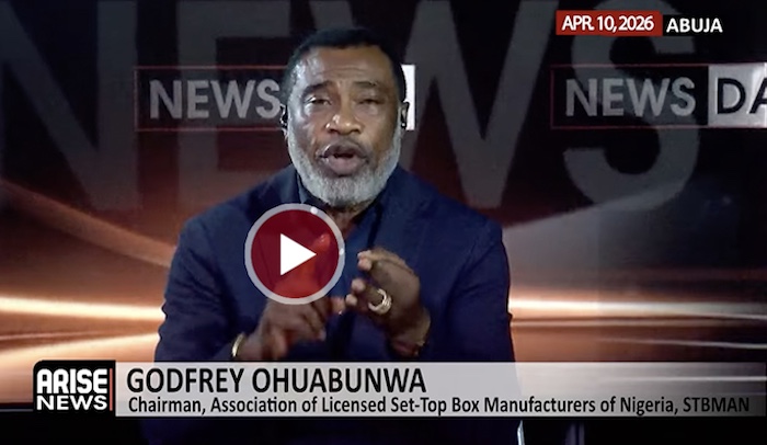Godfrey Ohabunwa, Chairman of the Association of Licensed Set-top Box Manufacturers of Nigeria