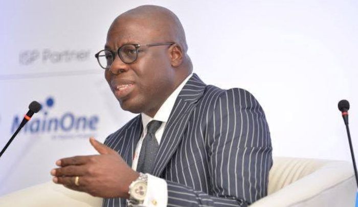 Adeleye Falade, Managing Director and Chief Executive Officer of Nigeria Liquefied Natural Gas (NLNG) Limited, speaking.