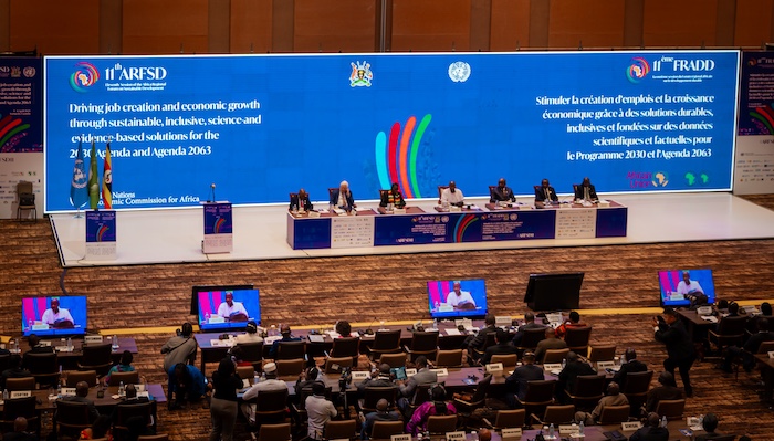 African leaders attending the Twelfth Session of the Africa Regional Forum on Sustainable Development (ARFSD-12) in Addis Ababa.