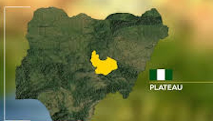 A street scene in Jos, Plateau State, Nigeria.