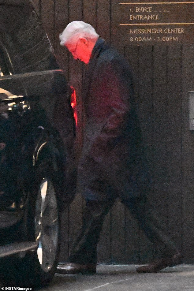 Donald Trump sharing his thoughts on Bill Clinton's situation at a press conference.