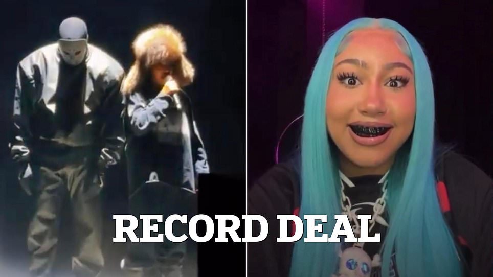 North West, daughter of Kanye West, signs a record deal with Gamma.