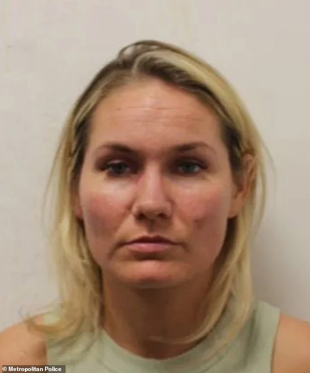 Policewoman Lauren Evans who made false allegations against a colleague