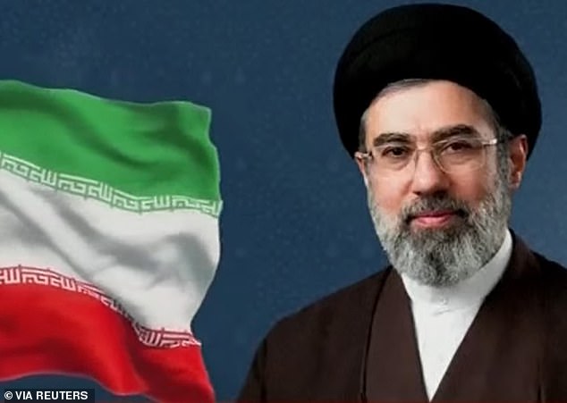 Image of Iran's Supreme Leader, Mojtaba Khamenei