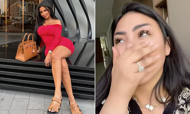 Maeva Ghennam filming in Dubai during missile strikes