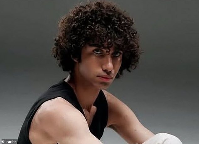 Amirhossein Hatami, an 18-year-old musician executed in Iran.