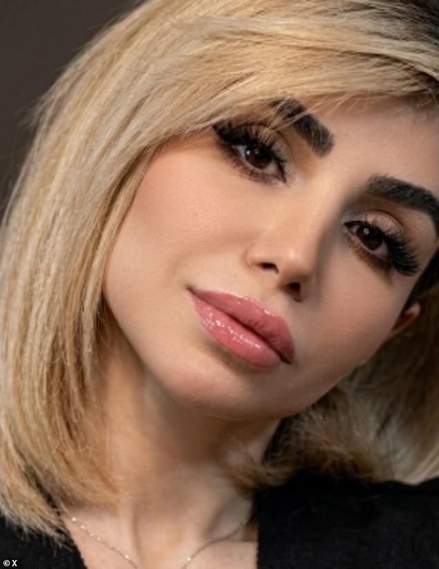 Image of Bita Hemmati during an interrogation.