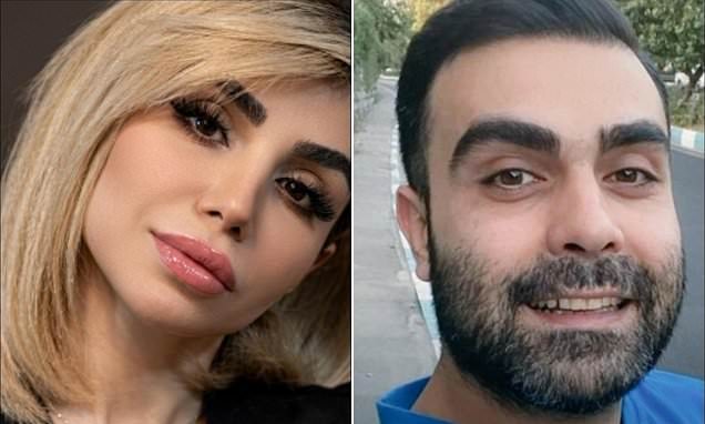 Image of Iranian women protesting.