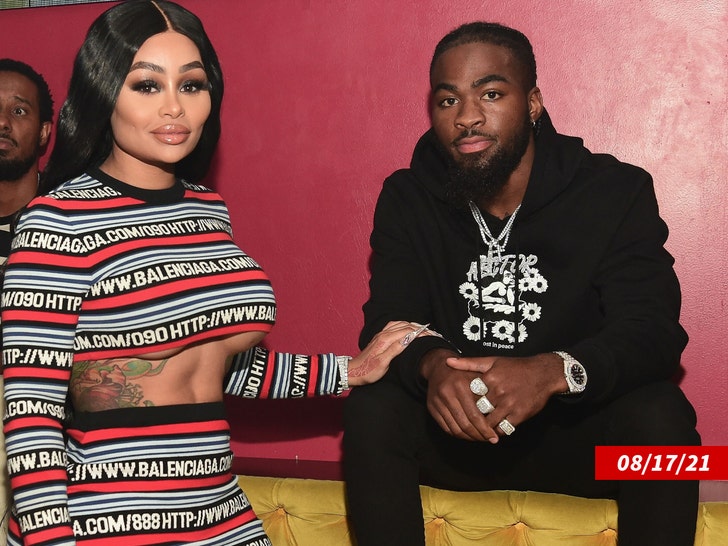 Blac Chyna seen in a public setting.