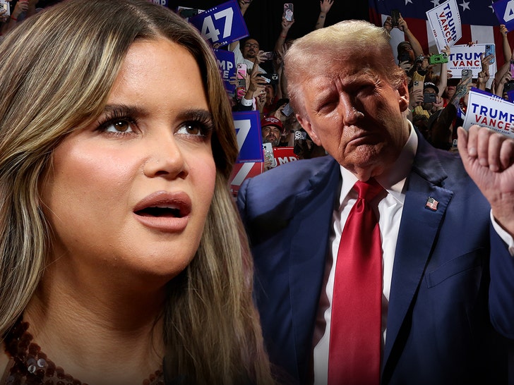 Maren Morris speaking out against Donald Trump's administration in a TikTok video