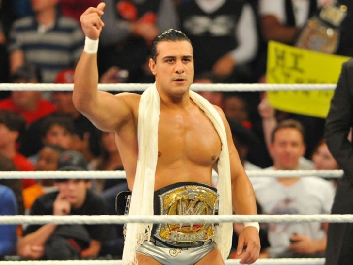 Purported mugshot of Alberto Del Rio