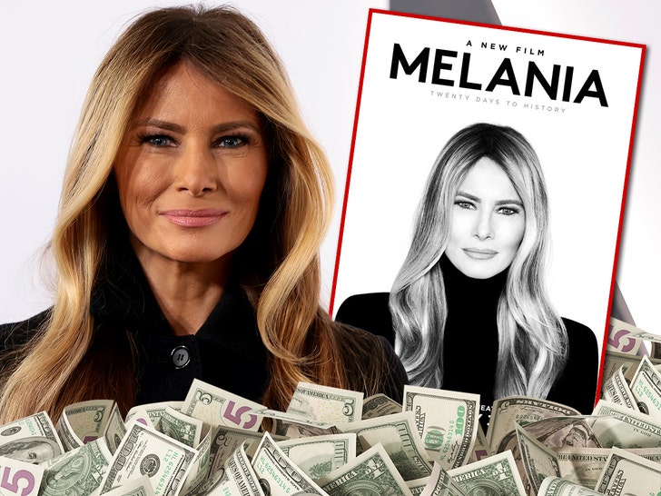 Promotional image for Melania Trump's documentary