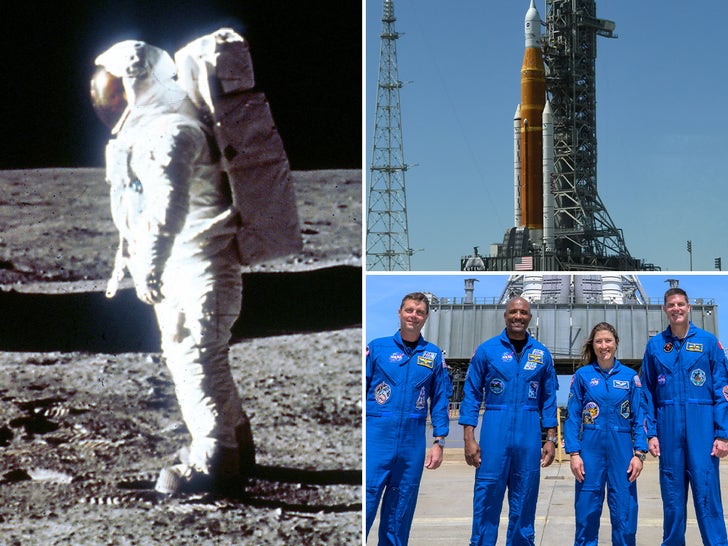 Illustration of the Artemis II mission