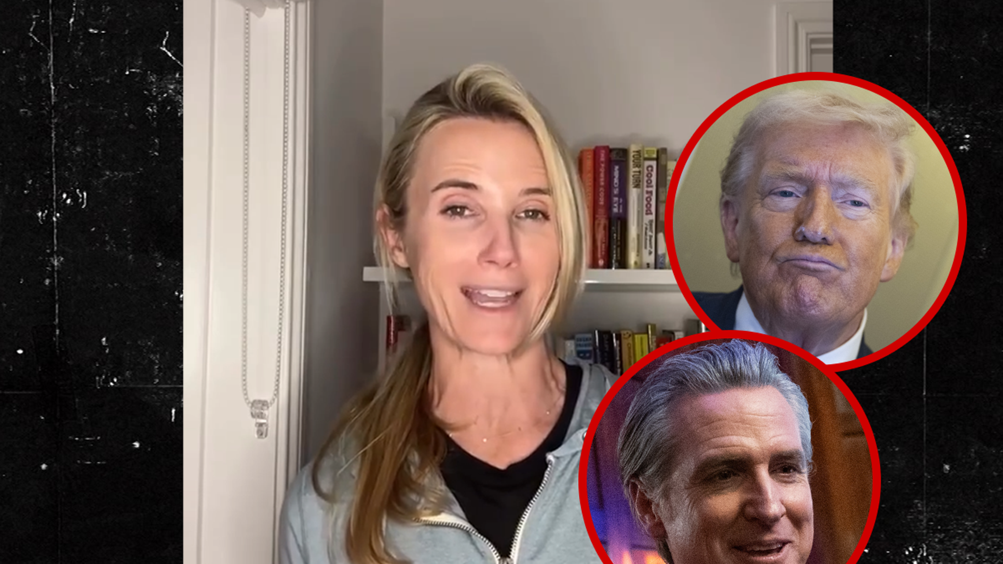 Jennifer Newsom speaking out against Trump's remarks
