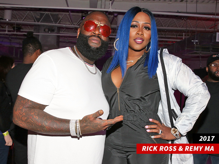 Rapper Rick Ross addressing the cease and desist to Remy Ma regarding the movie 'The Biggest Boss'.