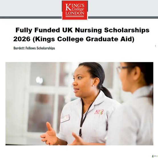 2026 Kings College London Nursing Scholarship
